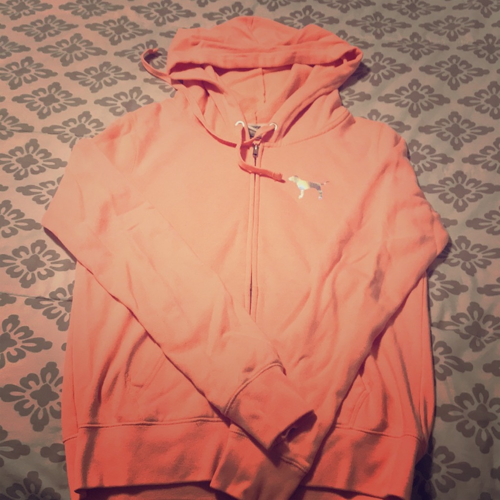 Victoria secret Pink zip up hoodie